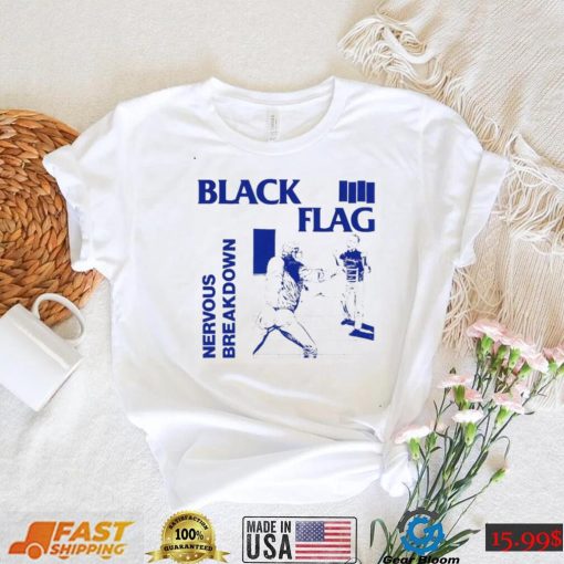 Black Flag nervous breakdown shirt