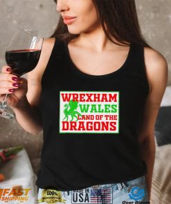 Wrexham wales football soccer dragon shirt