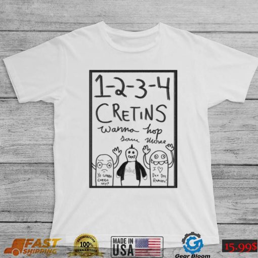 1 2 3 4 Cretin Hop The Ramones Unisex T Shirt