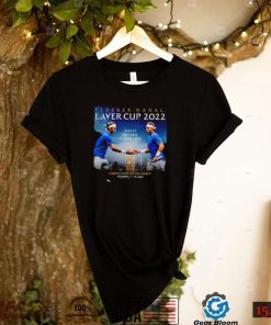 Roger Federer and Rafael Nadal Laver Cup 2022 Rivals become Teammates poster shirt