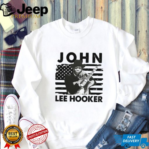 Retro American Flag John Lee Hooker Music Gift Unisex T Shirt