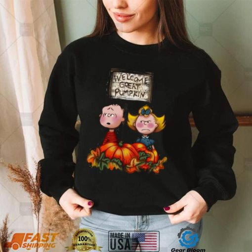 Great Pumpkin Charlie Brown Halloween Shirt