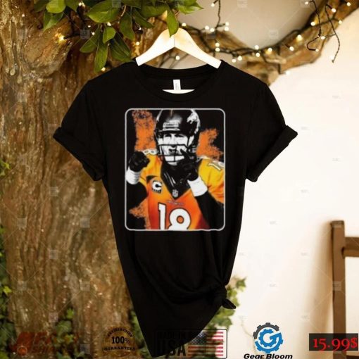 Peyton Manning Denver Broncos Classic Colorado Football T shirt