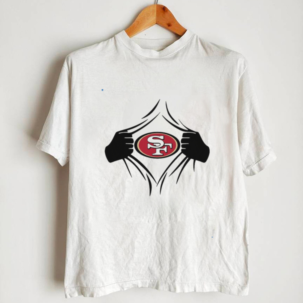 San Francisco 49ers T Shirt Logo With Hand Open Classic