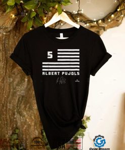 Albert Pujols Flag Name Albert Pujols T Shirt