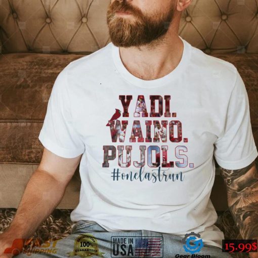 Albert Pujols T Shirt The Last Dance Cardinals Molina Wainwright Pujols The Final Ride