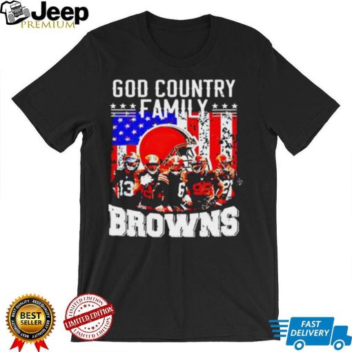 God Country Family Cleveland Browns T Shirt