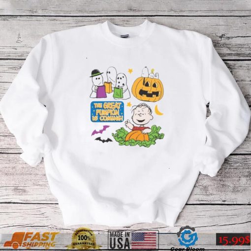 Its The Great Pumpkin Charlie Brown Halloween Shirt Snoopy Halloween