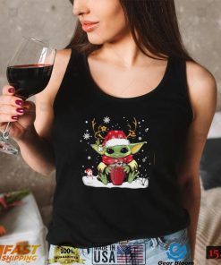 Merry Christmas Baby Yoda Christmas T shirt Star Wars Funny Gift