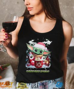 Baby Yoda Christmas T shirt Baby Yoda Christmas Spirit