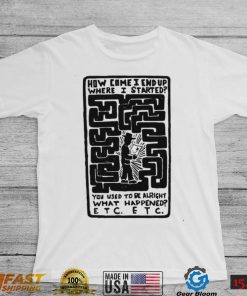 15 Step Illustrated Lyrics Retro Radiohead Rap Rock Music Unisex T Shirt