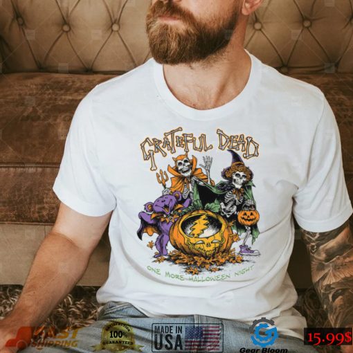 Grateful Dead One More Halloween Night Grateful Dead Halloween T Shirt