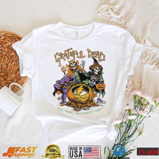 Grateful Dead One More Halloween Night Grateful Dead Halloween T Shirt