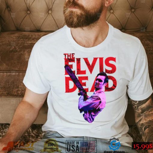 Horror Guy The Elvis Dead ‘chainsaw Snarl’ Unisex T Shirt