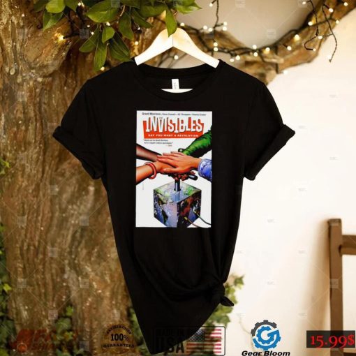 The invisible say you want a revolution poster shirt