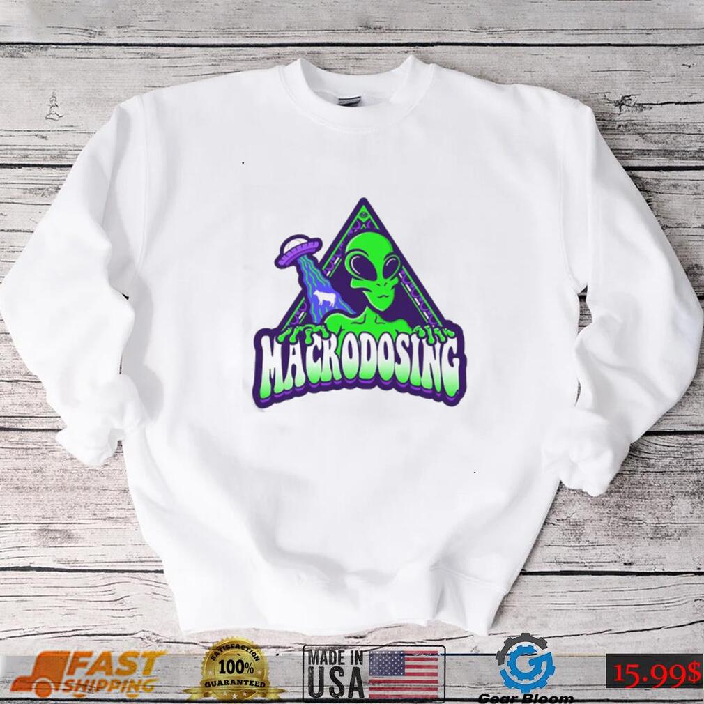 Macrodosing Alien UFO Shirt Macrodosing Alien UFO Shirt