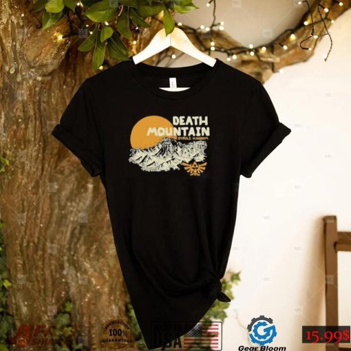 the legend of zelda death mountain t shirt t shirt