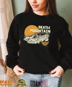 the legend of zelda death mountain t shirt t shirt