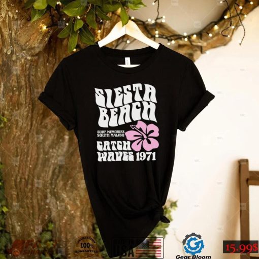 Siesta beach floral 1971 shirt