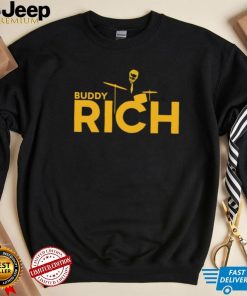 Yellow Logo Art Buddy Rich Unisex Sweatshirt