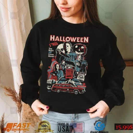 Michael Myers Halloween The Night He Came Home T Shirt shirt