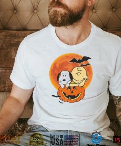 Snoopy Charlie Brown Halloween Scary Pumpkin Charlie Brown Halloween Tee Shirt