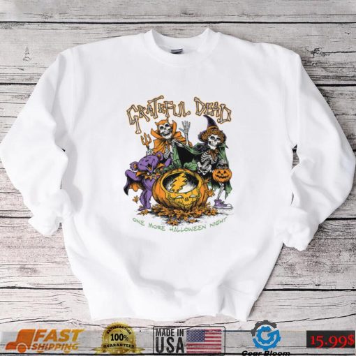 Grateful Dead One More Halloween Night Grateful Dead Halloween T Shirt