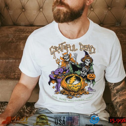 Grateful Dead One More Halloween Night Grateful Dead Halloween T Shirt