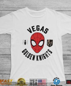 Vegas Golden Knights X Spidey Marvel Spider Man face shirt