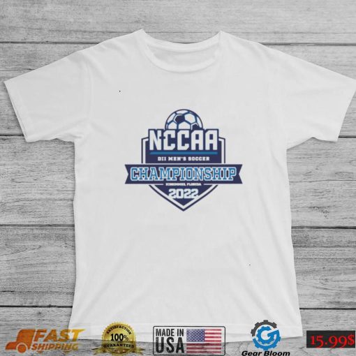 2022 NCCAA DII men’s soccer championship Kissimmee Florida logo shirt