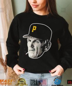 Jim Leyland Pittsburgh Pirates smoking shirt