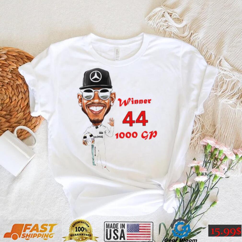 1000th Grand Prix Winner Lewis Hamilton chibi shirt