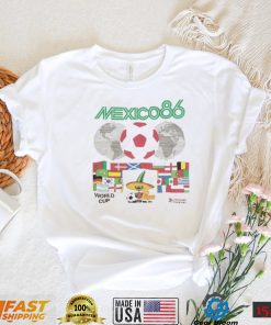 1986 World Cup Mexico Inspired T Shirt