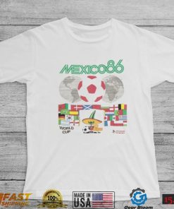 1986 World Cup Mexico Inspired T Shirt