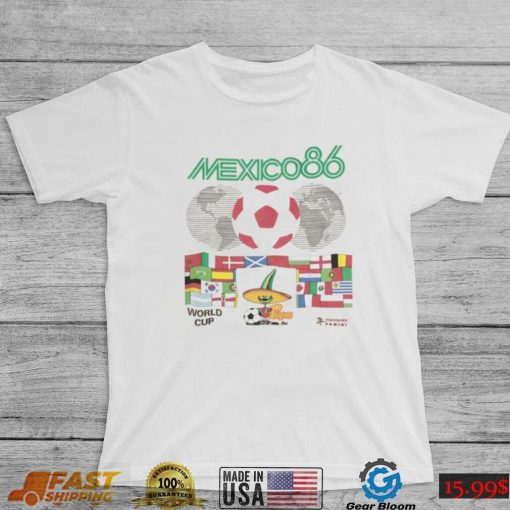 1986 World Cup Mexico Inspired T Shirt