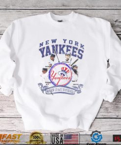 1999 New York Yankees Jeter Williams Knoblauch Martinez Baseball T Shirt