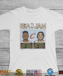 NBA Jam NBA Cleveland Cavaliers Mitchell And Garland shirt