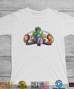 Chibi avengers baby avengers 2022 shirt