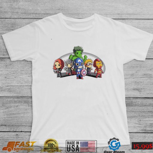 Chibi avengers baby avengers 2022 shirt