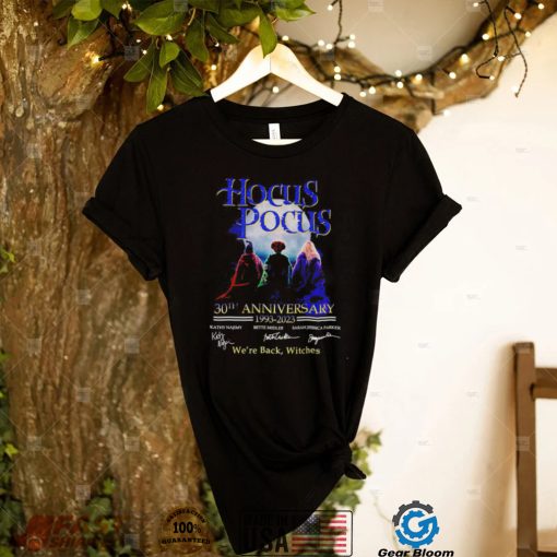 Hocus Pocus 30th Anniversary 1993 2023 we’re back witches Halloween 2022 shirt