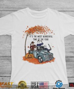 Michael Myers and Freddy Krueger Wonderful Time of year T shirt