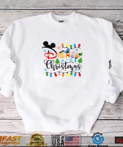 Mickey Mouse Christmas Light Shirt, Gift For Happy Birthday