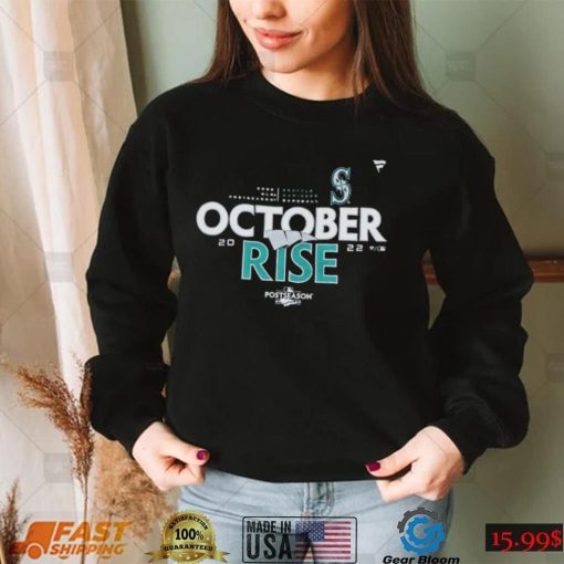 Funny Seattle Mariners 2022 October Rise Postseason Shirt