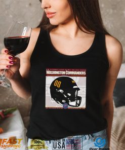 Official New Alternate black helmet for 2022 Season Washington Commanders shirt