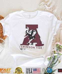 NCAA 2022 crimson alabama crimson tide team vault logo shirt