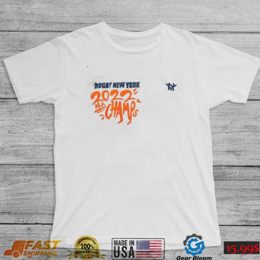 Rugby New York 2022 MLR Champs shirt