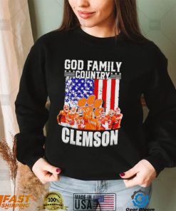 God family country Clemson Tigers American flag 2022 shirt