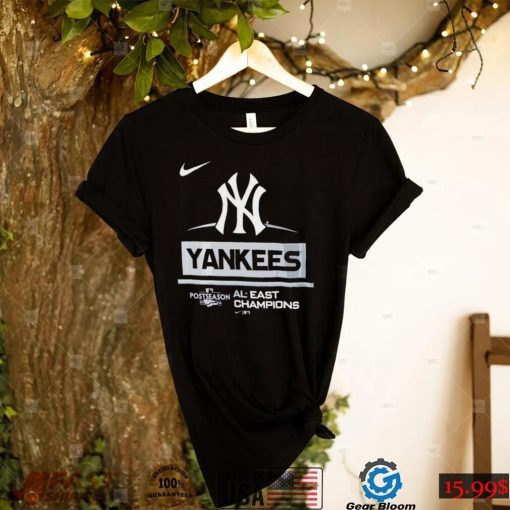 New York Yankees Nike 2022 AL East Division Champions Postseason shirt