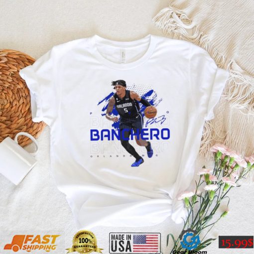 Paolo Banchero Orlando Magic signature shirt