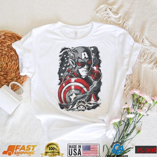 When Captain Americand Mad Mad Avongers Marvel Avenger shirt